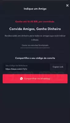 Código promocional Blaze, R$20, R$50 e rodadas grátis